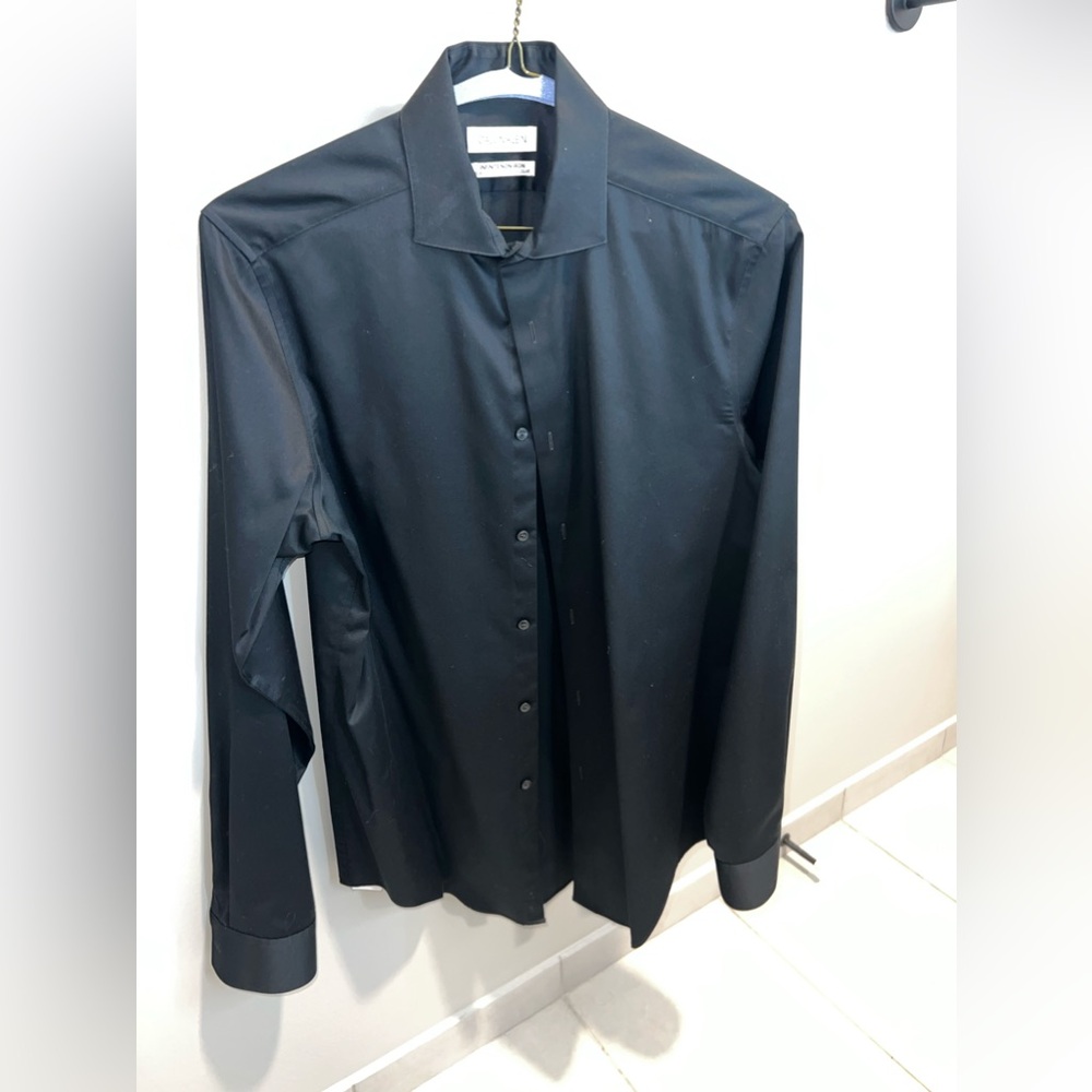 Black Calvin Klein Dress Shirt